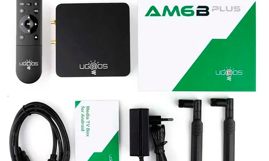 Обновленная приставка Ugoos AM6B Plus