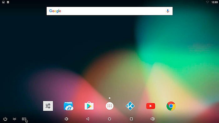 Интерфейс смарт приставки ugoos Am3