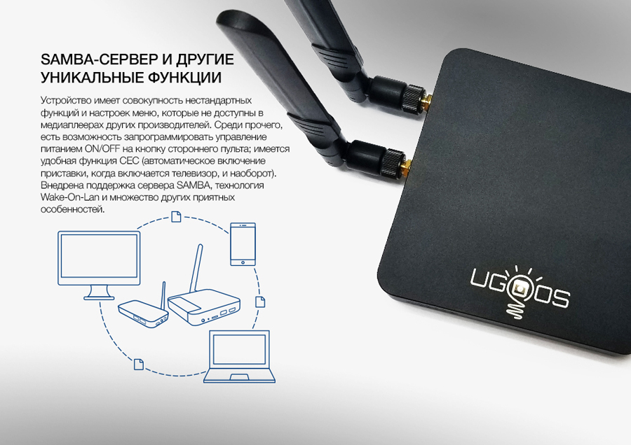 приставка із samba сервером
