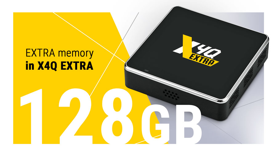 Основное отличие TV box Ugoos X4Q Extra в линейке X4Q