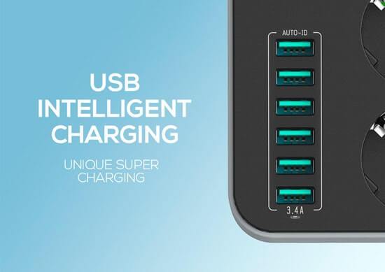 переноска с USB LDNIO SE3631
