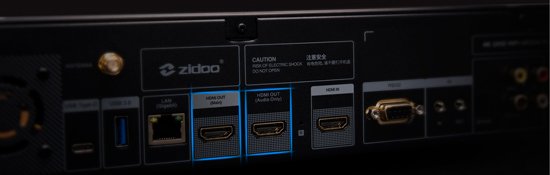 zidoo x20 audio