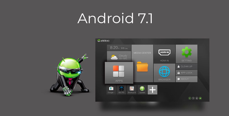 zidoo z10 android 7