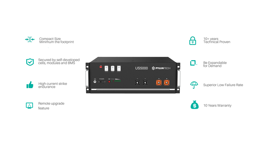 pylontech us5000 преимущества