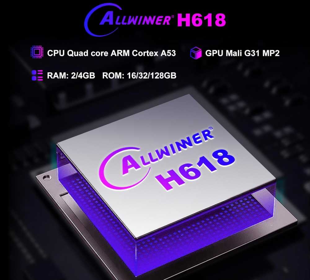 процессор Allwinner H618