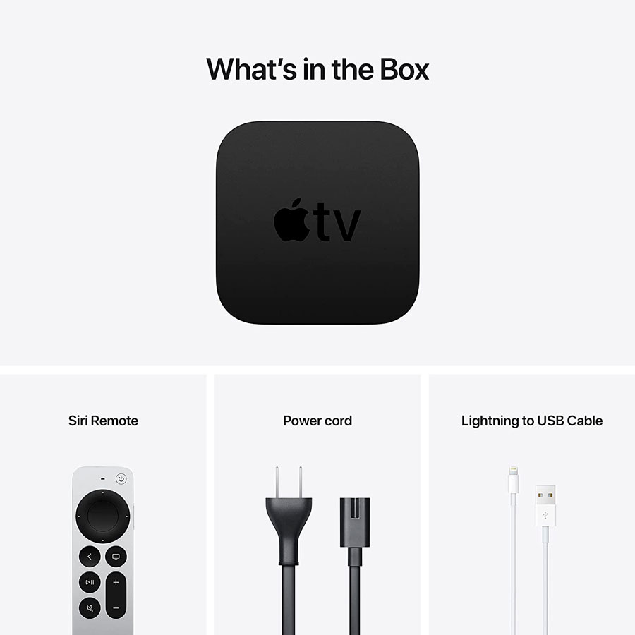 Комплектации Apple TV