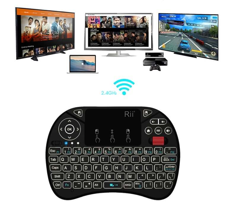мини клавиатура rii mini i8x