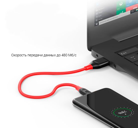 кабель usb type-c to usb type-a