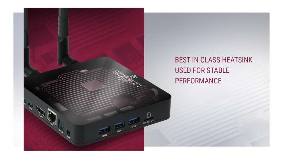 Радиатор охлаждения чипсета Amlogic S928X-J