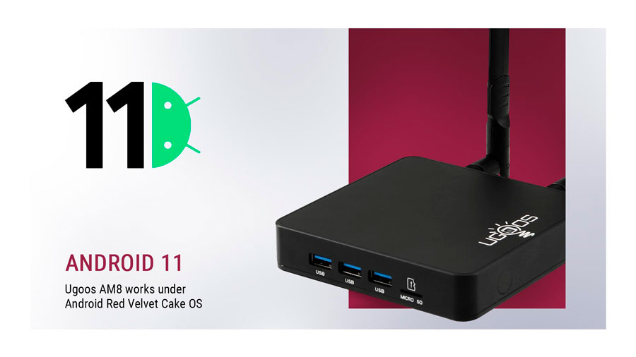 ОС Android 11.0 в медиаплеере