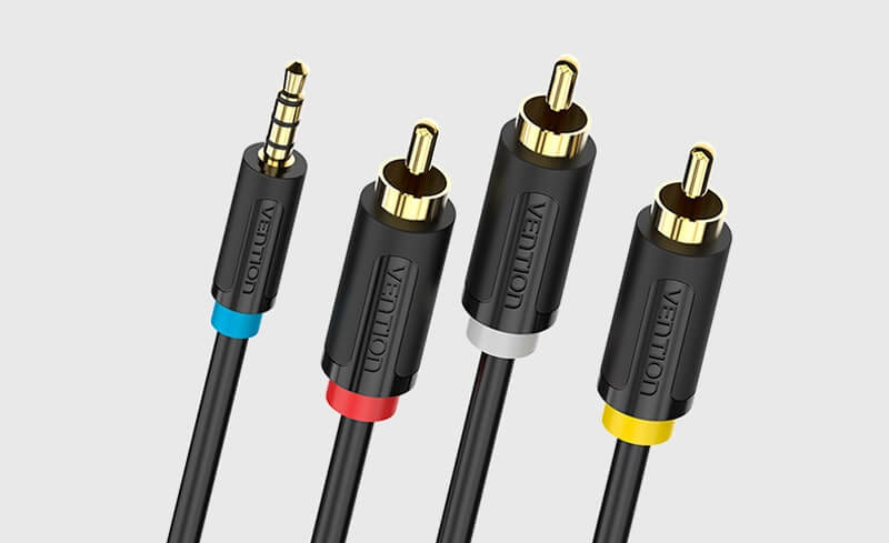 3,5 mini jack to RCA