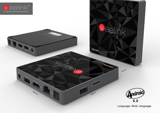 Компактный tv box от beelink