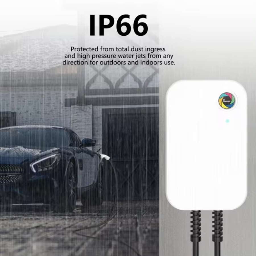Зарядний пристрій для електрокарів з пиловологозахистом класу IP66
