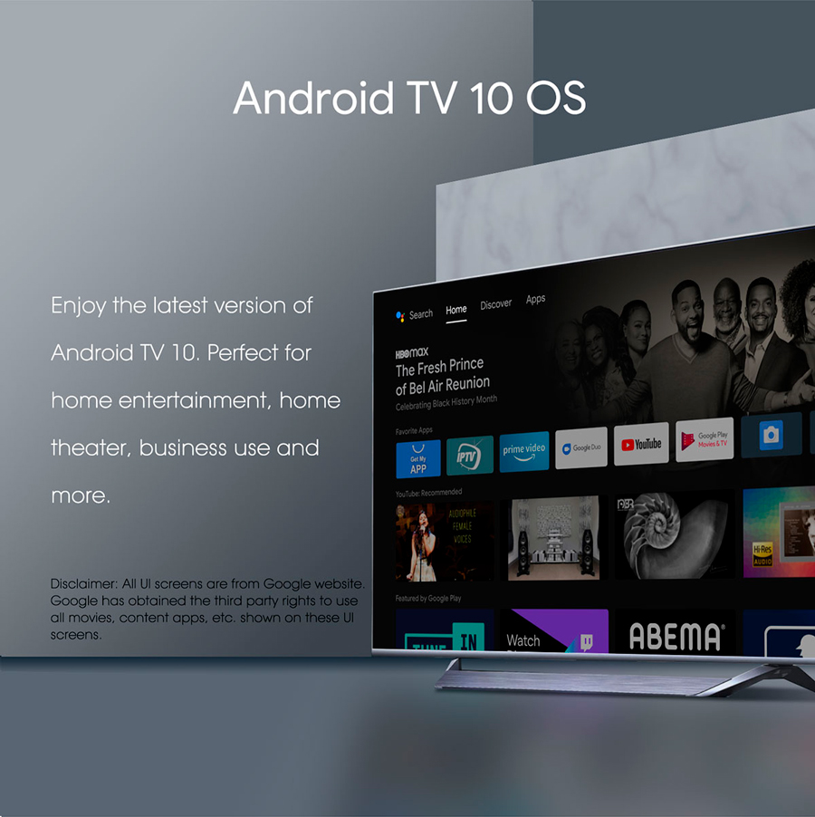 Операционная система Android TV 10
