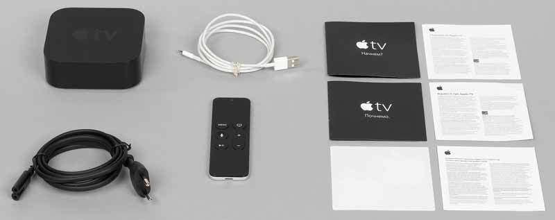 apple tv 4 32гб комплектація