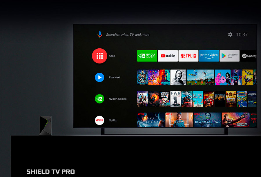 NVIDIA SHIELD TV PRO дизайн