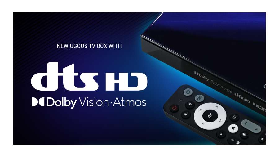 ТБ бокс 8К з підтримкою технологій Dolby Vision, Dolby Atmos, DTS HD