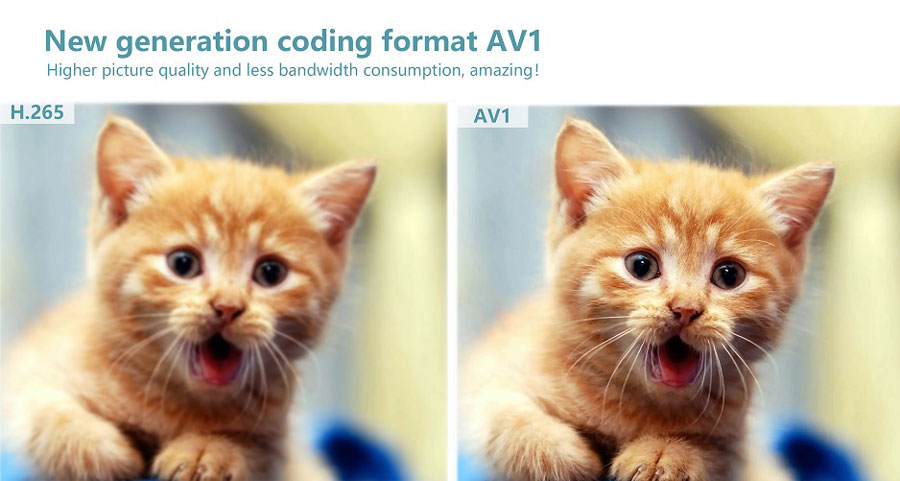 Отличие видеокодека AV1 от H265