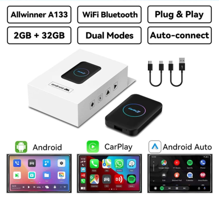 Адаптер Carlinkit Tbox Lite S 4/32 Гб