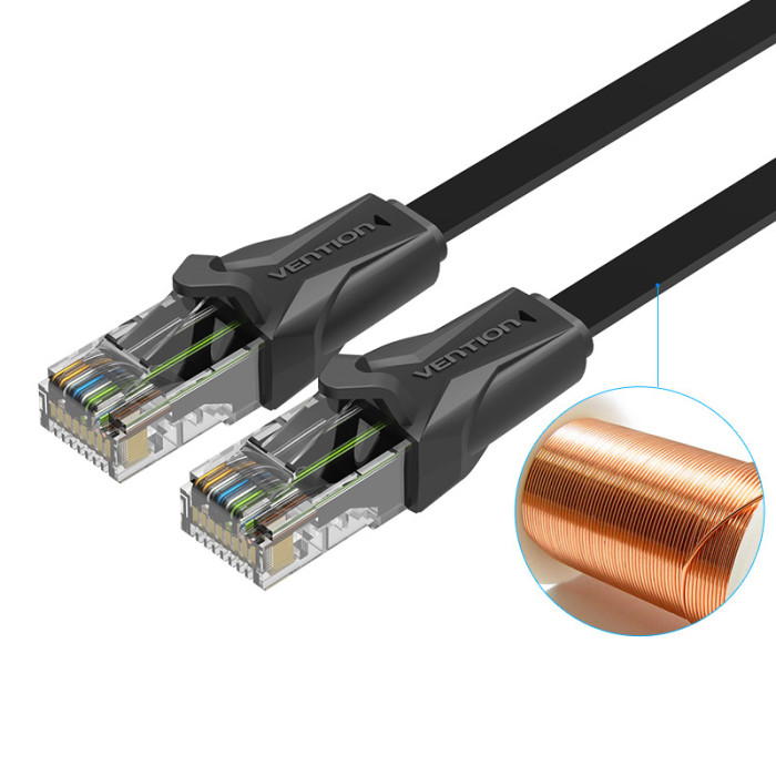 Сетевой кабель - патч корд Vention RJ45 Cat6 3м 