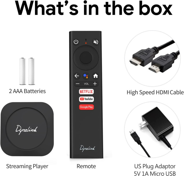 Смарт приставка Dynalink Android TV Box 2/8 Гб