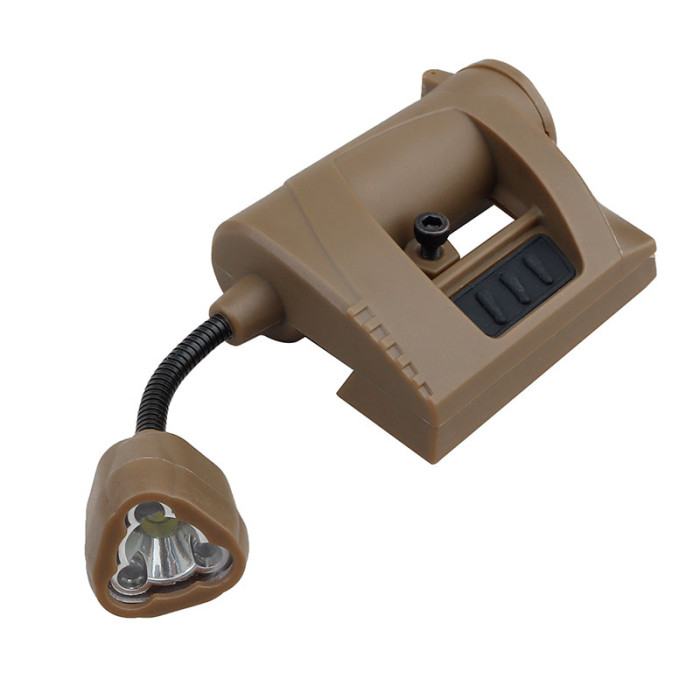 Тактический фонарь на шлем MPLS CHARGE LT-09-T