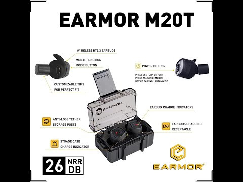 Тактические активные беруши Opsmen EARMOR M20T