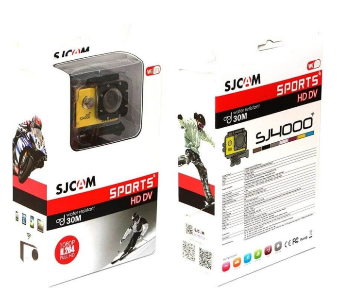 Экшн-камера SJCAM SJ4000 WiFi (2.0)