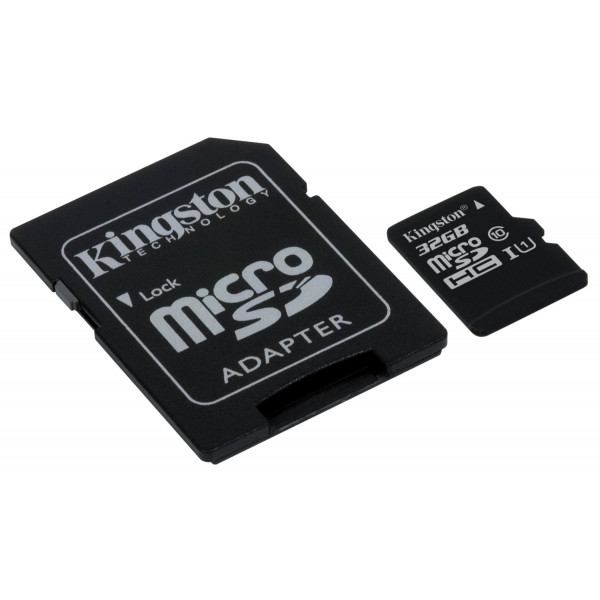 Карта памяти Kingston 32GB microSDHC Class 10 UHS-I SDC10G2/32GB
