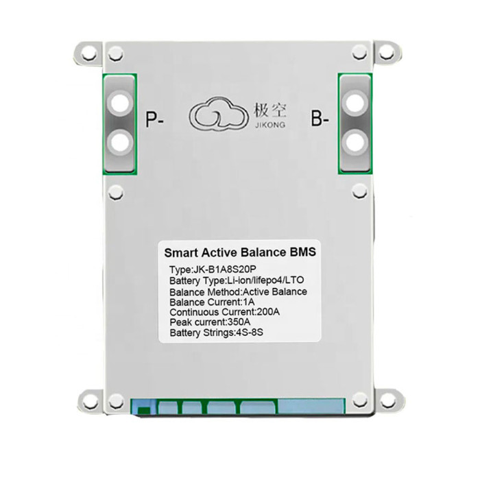 JKBMS B1A8S20P, 4-8S, 1A, 200A, RS485/BT