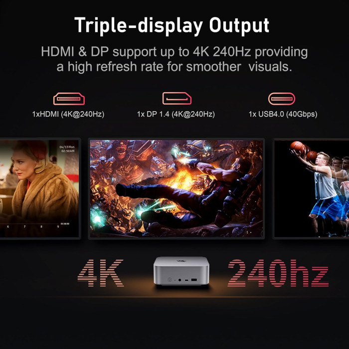 Міні-ПК Beelink SER9 Pro Ryzen 7 255 24/500GB Radeon 780M