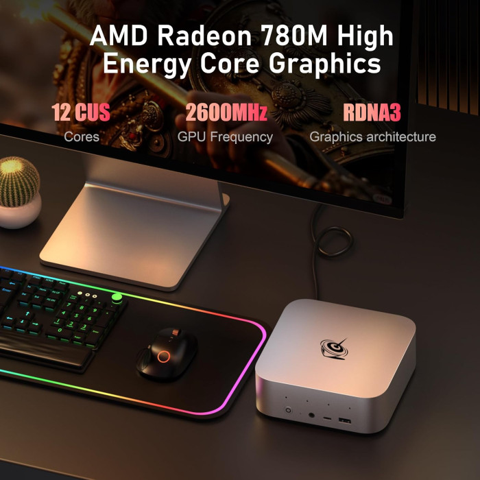 Міні-ПК Beelink SER9 Pro Ryzen 7 255 24/500GB Radeon 780M
