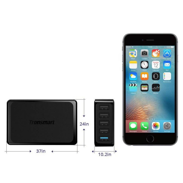 Зарядное устройство Tronsmart U5PTA Quick Charger 3.0