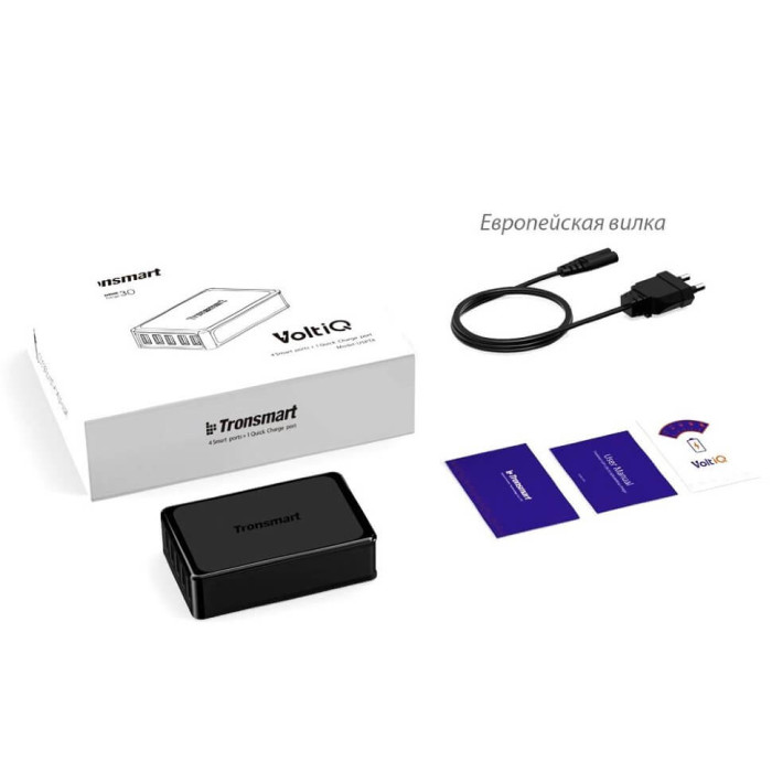 Зарядное устройство Tronsmart U5PTA Quick Charger 3.0