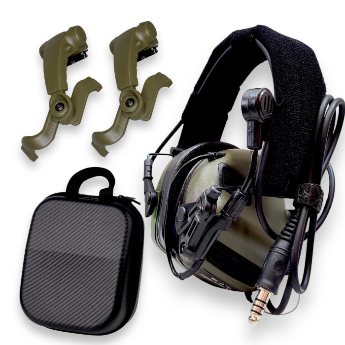 Тактические активные наушники EARMOR M32X MARK3