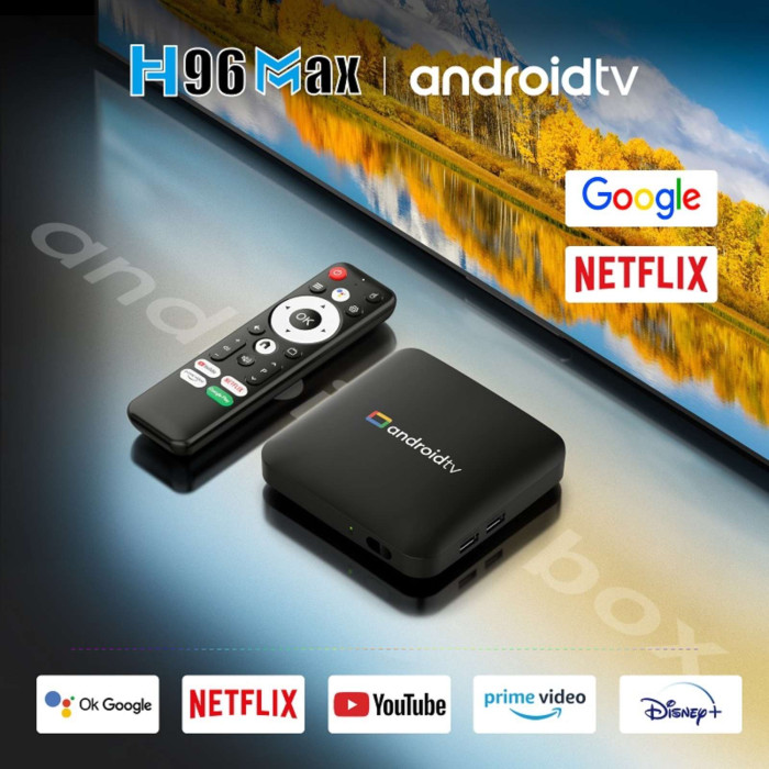 Смарт приставка H96 Max S905L3 Android 14 TV Box 2/16 Gb