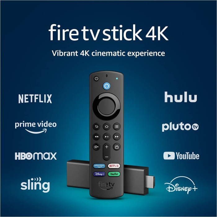 Смарт приставка Amazon Fire TV Stick 4K