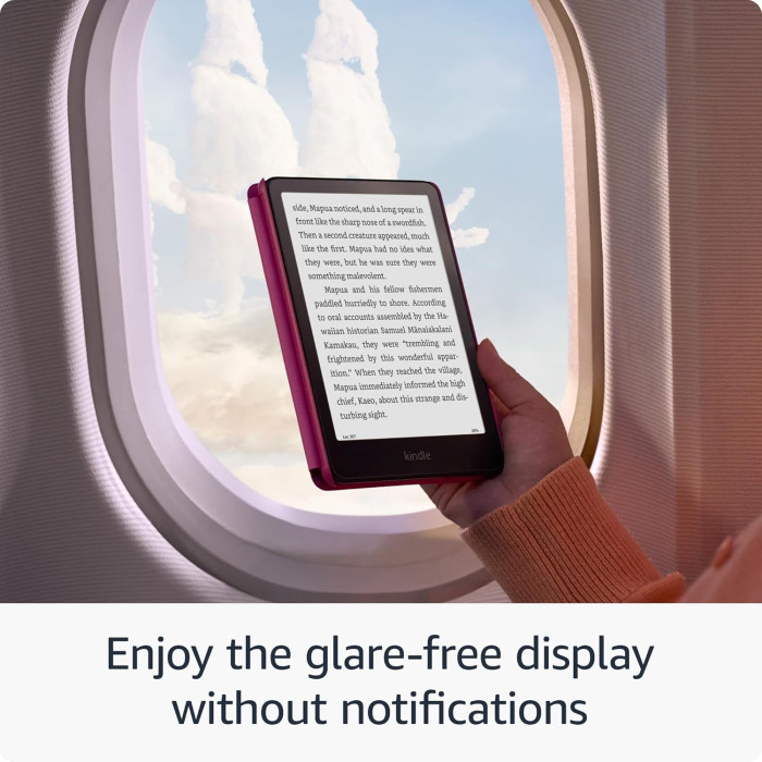 Електронна книга з підсвічуванням Amazon Kindle Paperwhite 12th Gen 2024 16Gb Black