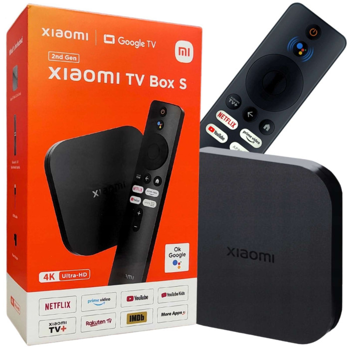 Смарт приставка Xiaomi Mi TV Box S 2nd Gen