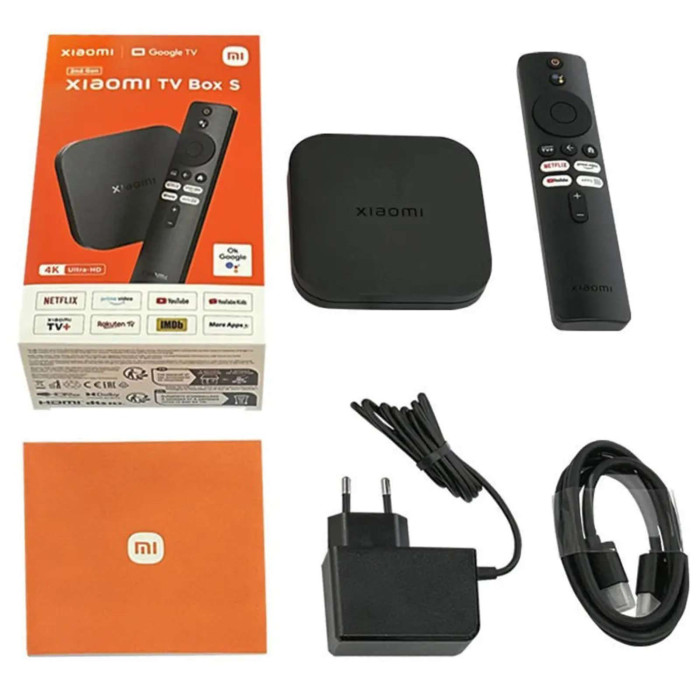 Смарт приставка Xiaomi Mi TV Box S 2nd Gen