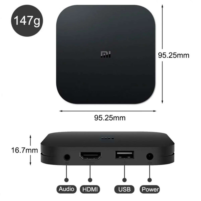 Смарт приставка Xiaomi Mi TV Box S 2nd Gen