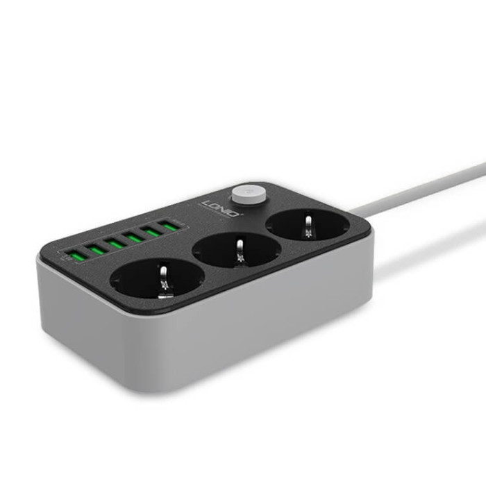 Сетевой фильтр-удлиннитель с USB выходами LDNIO SE3631
