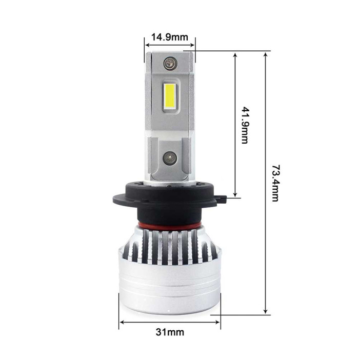 Автолампы LED X9 H7 Комплект