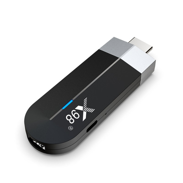 Смарт ТВ приставка X98 S500 + аэропульт G10S