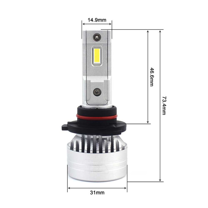 Автолампы LED X9 HB3 Комплект
