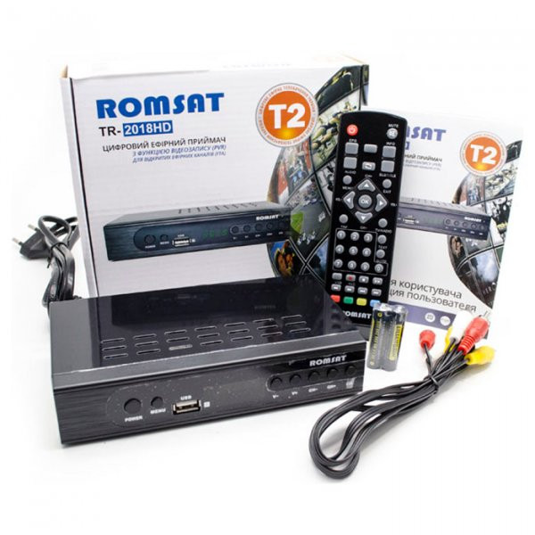 Т2 тюнер Romsat TR-2018HD