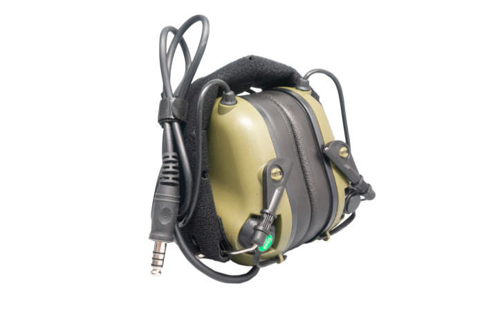 Тактические активные наушники EARMOR M32 MOD3 с радио гарнитурой