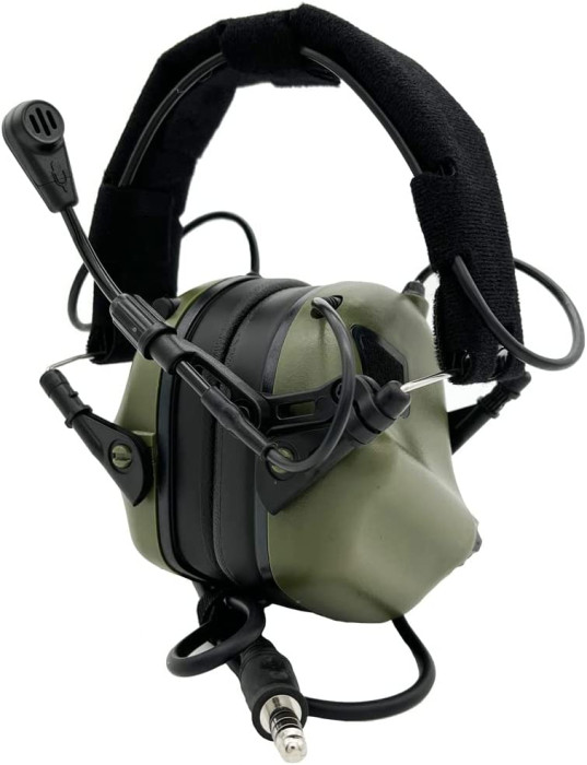 Тактические активные наушники EARMOR M32 MOD3 с радио гарнитурой