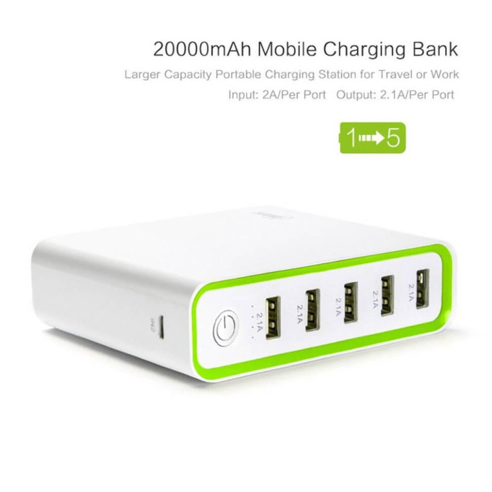 Внешний аккумулятор Power Bank Hame H18 20000 mAh