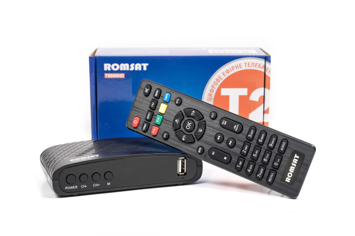 Т2 тюнер Romsat T8005HD